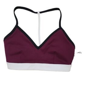 Gaiam Spring Colorblock Sports Bra XS NWT